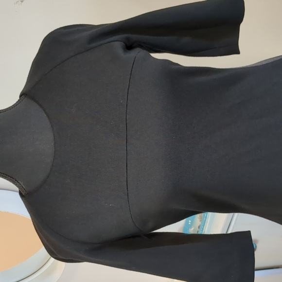 Lida Baday double knit contrast dress Sz 6 - Picture 7 of 9